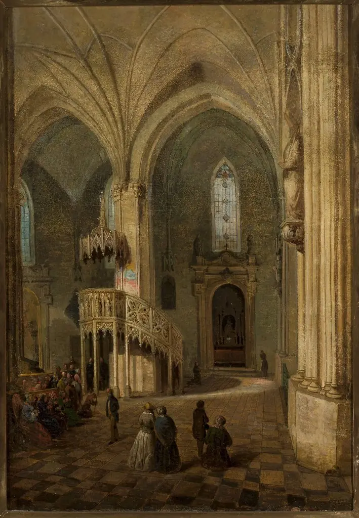 Interior of St. John’s Cathedral in Warsaw, by Marcin Zaleski