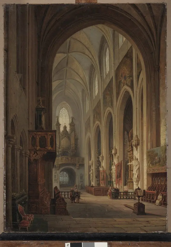 Interior of the Dominican Church in Kraków, by Marcin Zaleski