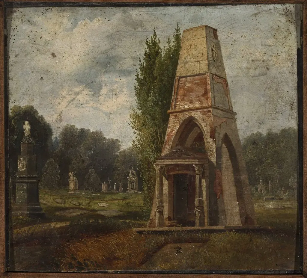 Kochanowski tomb at the Powązki cemetery, by Marcin Zaleski