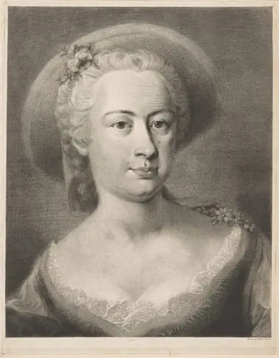 A  Woman Wearing a Straw Hat [Madame de Pompadour?], by Marco Alvise Pitteri
