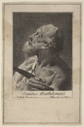 Sanctus Bartholomeaus, by Marco Alvise Pitteri