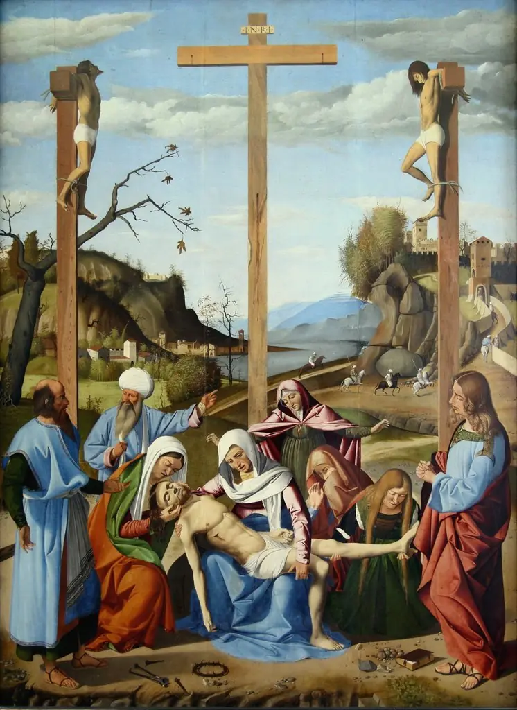 Lamentation of Christ, by Marco Basaiti