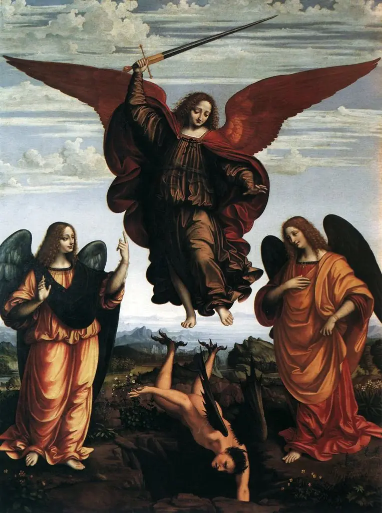 Altarpiece of the three archangels