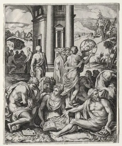 An Assembly of Scholars, by Marco Dente