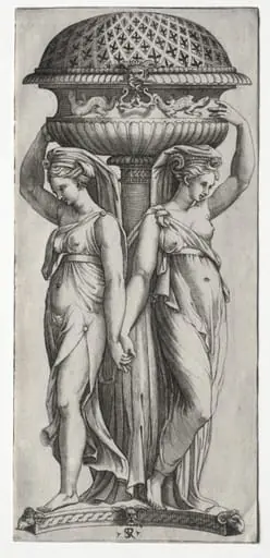 The Cassollette: Women Supporting an Urn, by Marco Dente