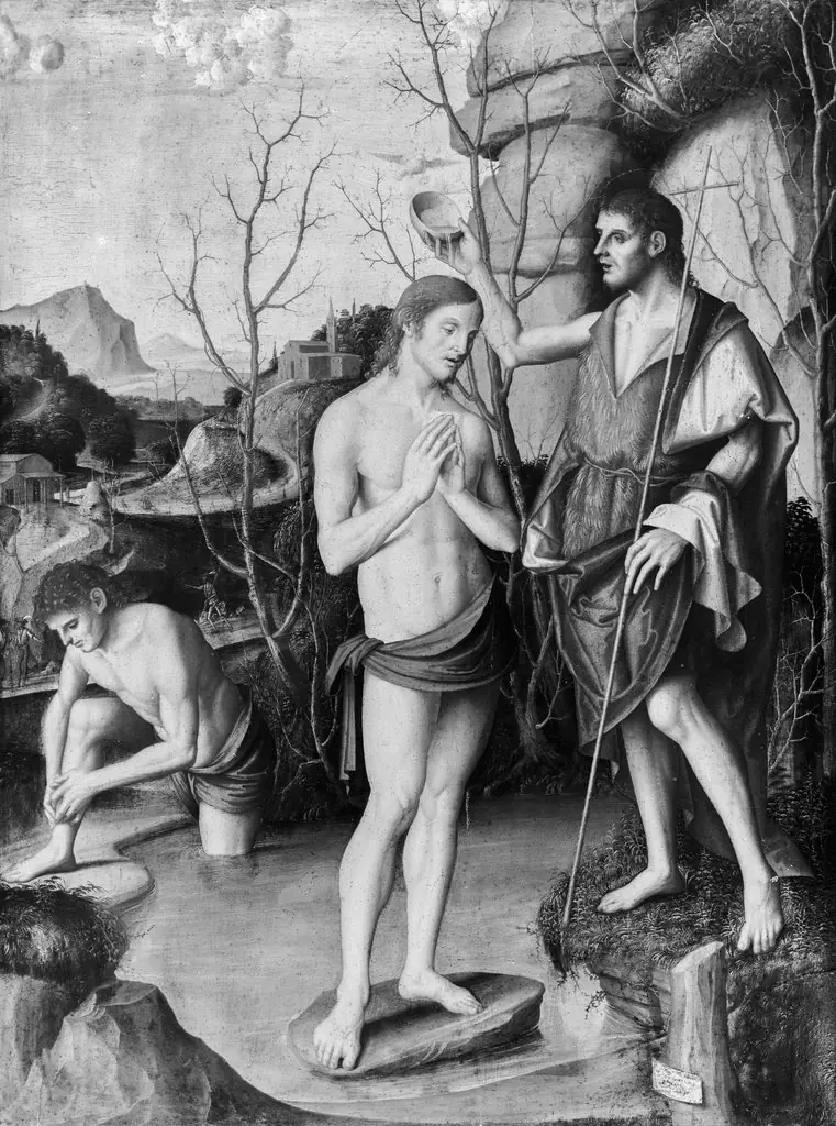 Baptism of christ, by Marco Palmezzano