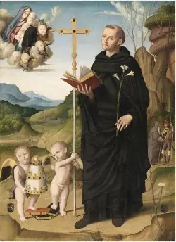Saint Philip Benizzi (1233-1285), by Marco Palmezzano