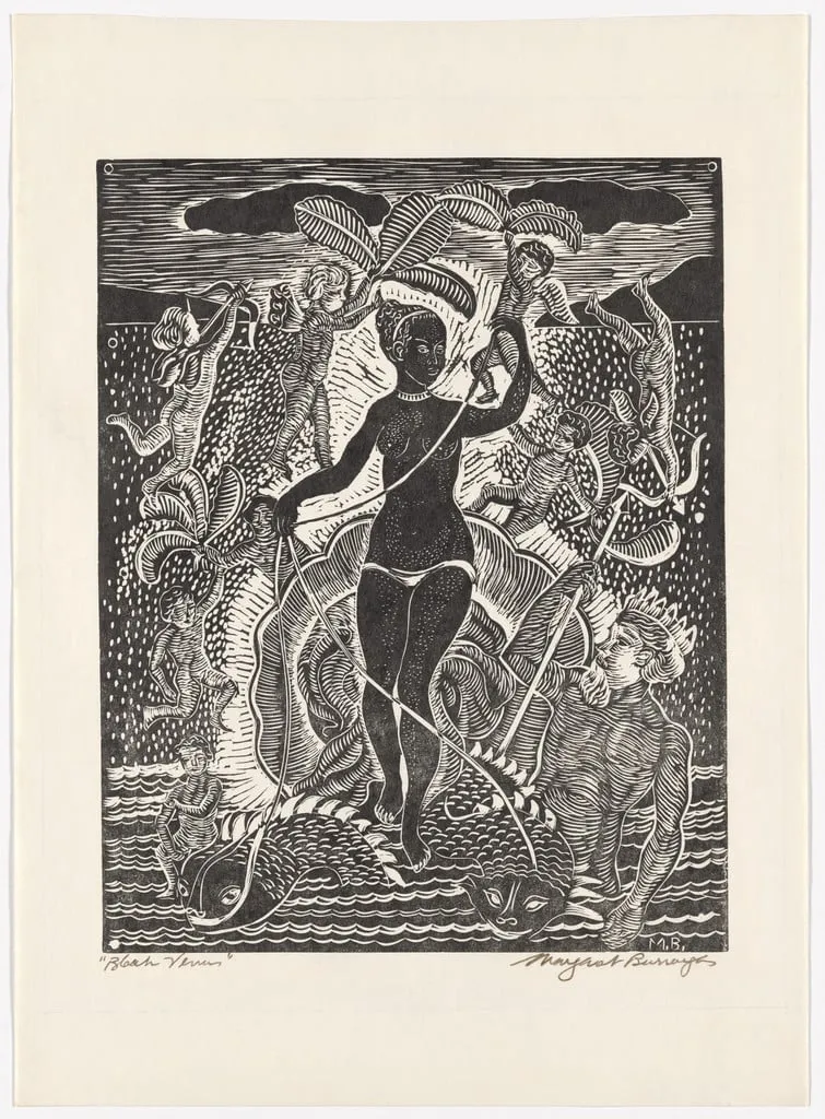 Untitled, by Margaret Burroughs, 1957