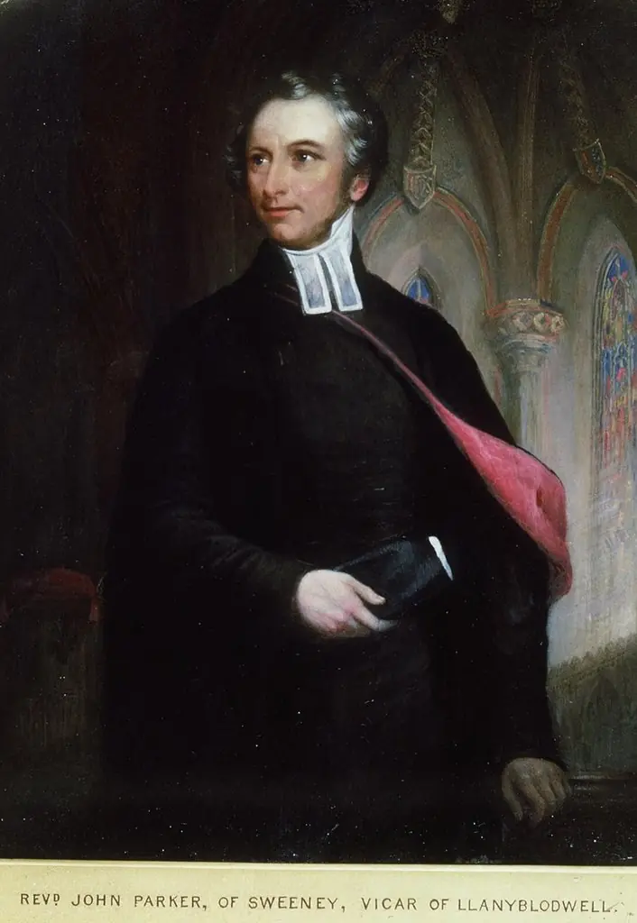 Revd. John Parker of Sweeney, by Margaret Gillies