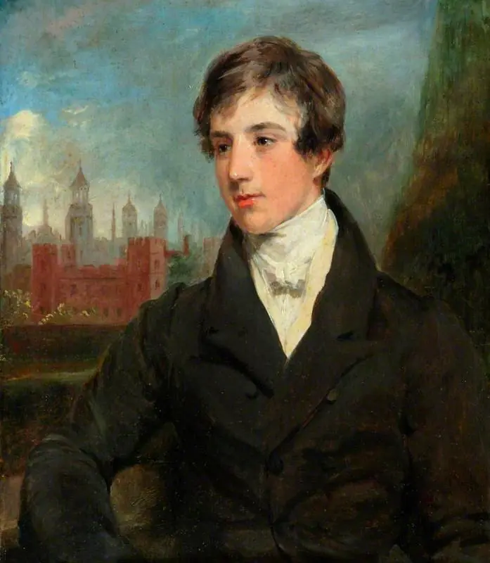 Portrait of a Man (possibly Alexander Boyd), by Margaret Sarah Carpenter