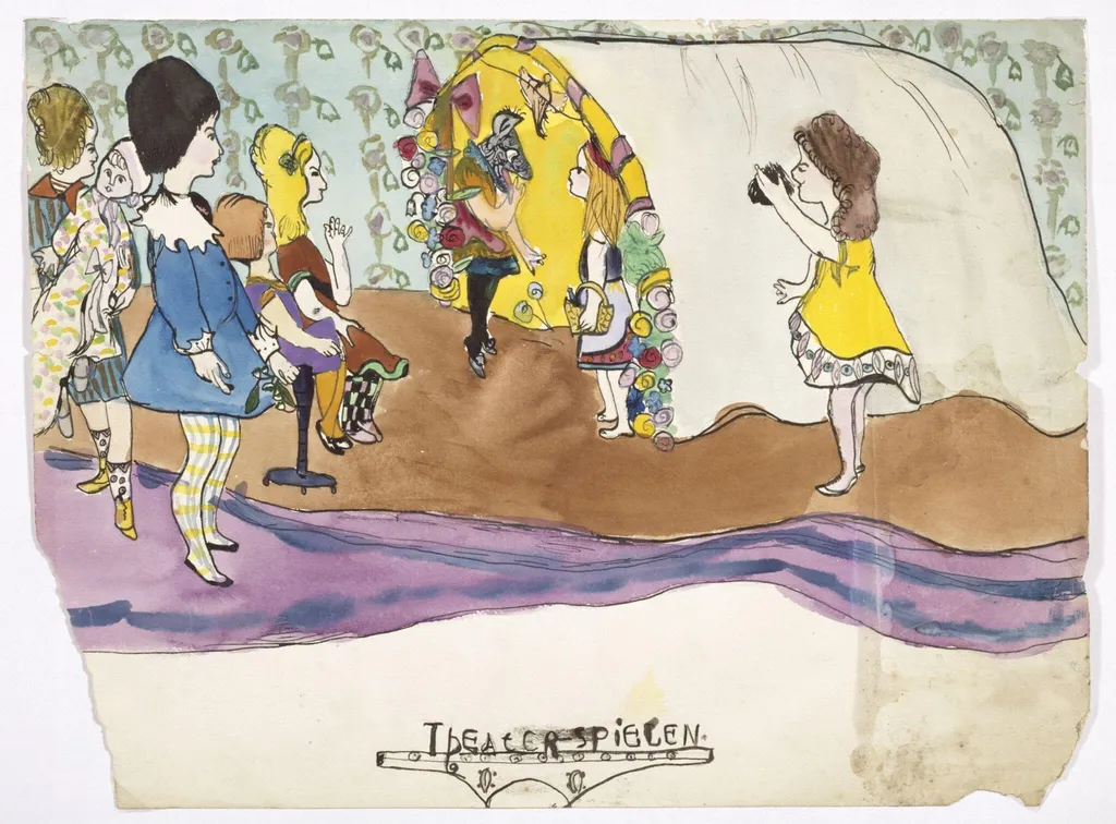 Theater-spielen, by Margarete Hamerschlag, 1911