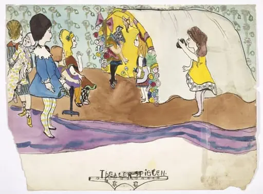 Theater-spielen, by Margarete Hamerschlag