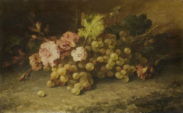 Still life with grapes