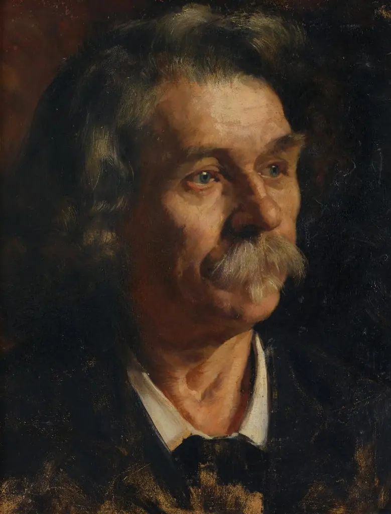 Männlicher Studienkopf, by Margarethe Greulich
