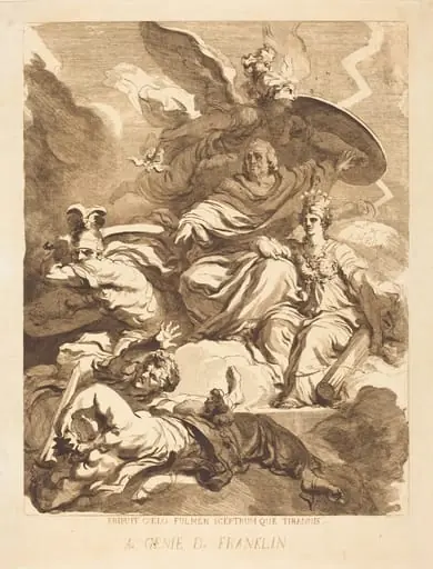 The Genius of Franklin (Au Génie de Franklin), by Marguerite Gérard