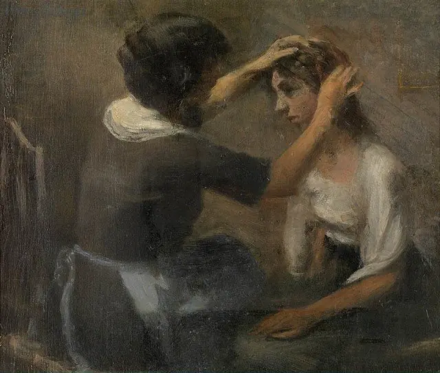 Hairdresser, by Marguerite Putsage