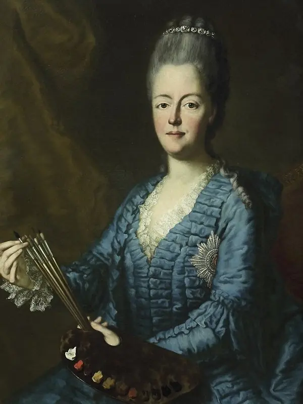 Self-portrait, by Maria Antonia Walpurgis of Bavaria