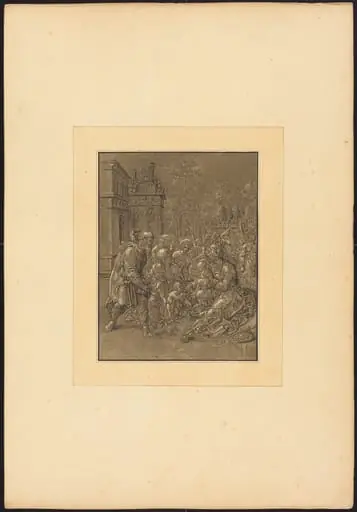 Visit of Saint Elizabeth to the Holy Family, by Maria Catharina Prestel