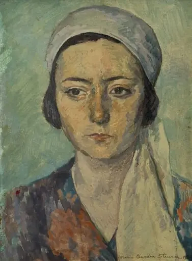 Portret femeie, by Maria Ciurdea Steurer