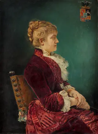 María de las Mercedes de Alcázar y Nero Vera de Aragón marquesa de Coquilla