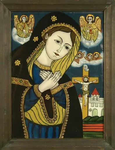 Maica Domnului îndurerată, by Maria Deac Poenariu