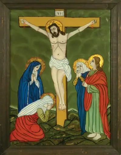 Răstignirea lui Iisus, by Maria Deac Poenariu