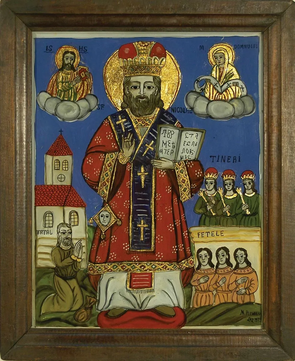 Sf. Nicolae, by Maria Deac Poenariu, 1979