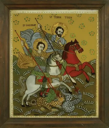 Sfinții Gheorghe și Teodor Tiron
