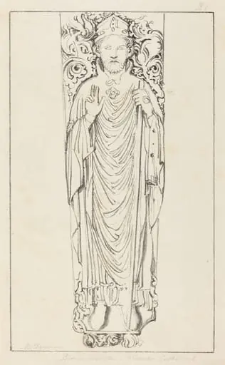 Bishop Wulstan, in Worcester Cathedral, by Maria Denman