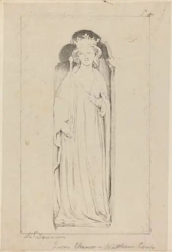 Queen Eleanor, from Waltham Cross, by Maria Denman