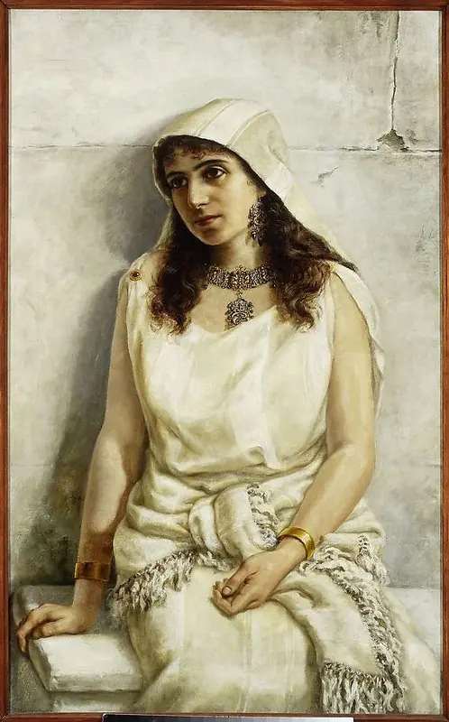 Portrait of a woman, by Maria Gażycz
