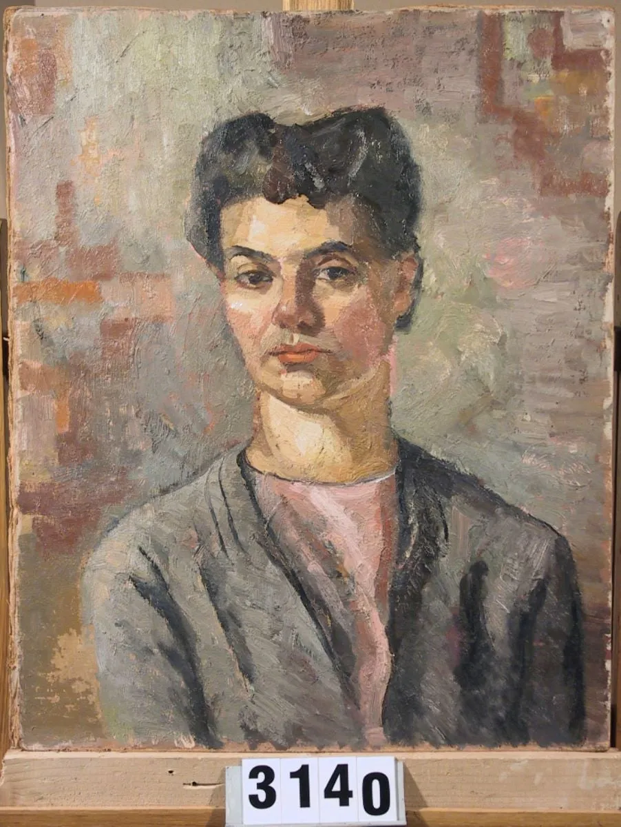 Autoportret I, by Maria Gropa-Sion, unspecified