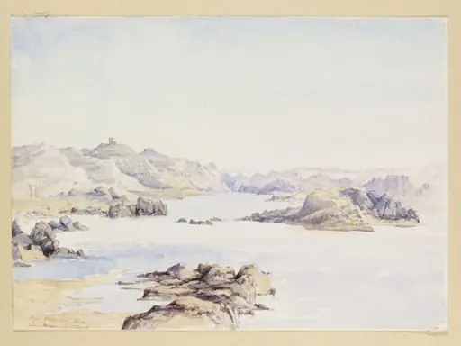 From Elephantine between Asouan and the 1st Cataract, by Maria Harriett Mathias