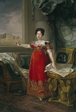 Maria Isabel of Braganza Queen of Spain as Founder of the Museo del Prado