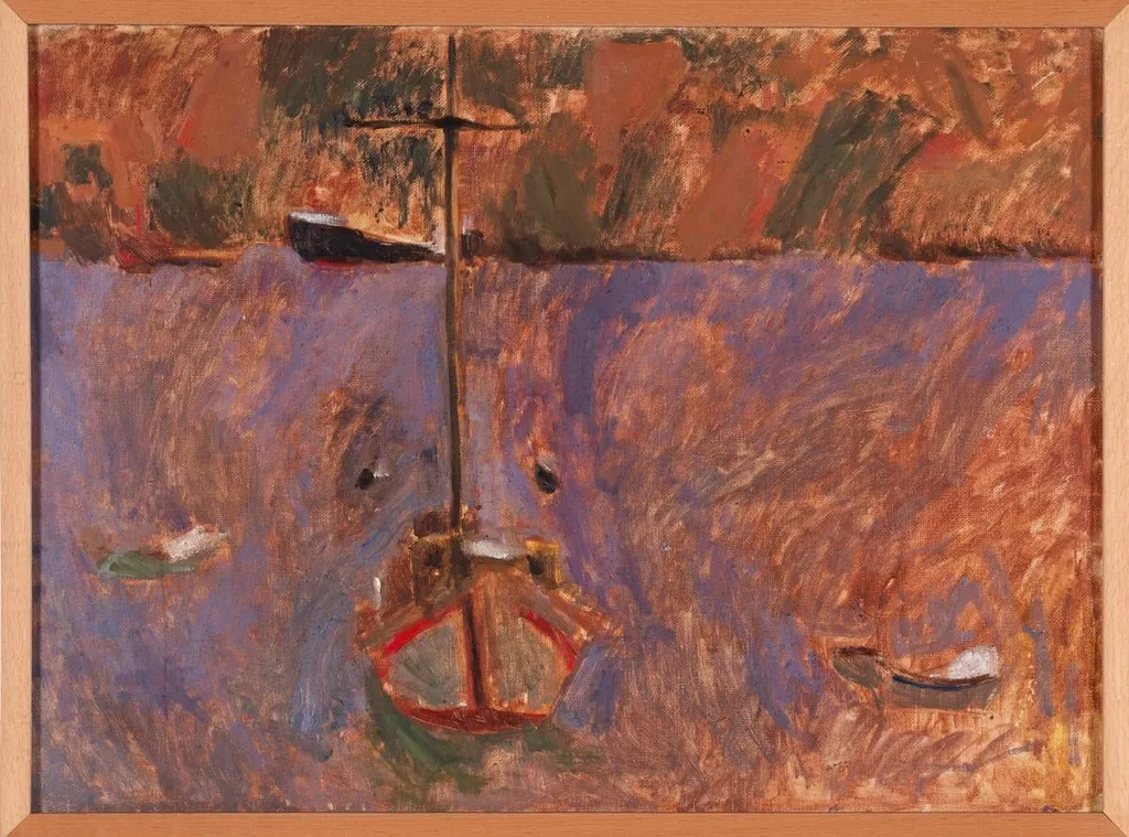 Outdoor study, by Maria Kokkinou-Bitsaki, 1963