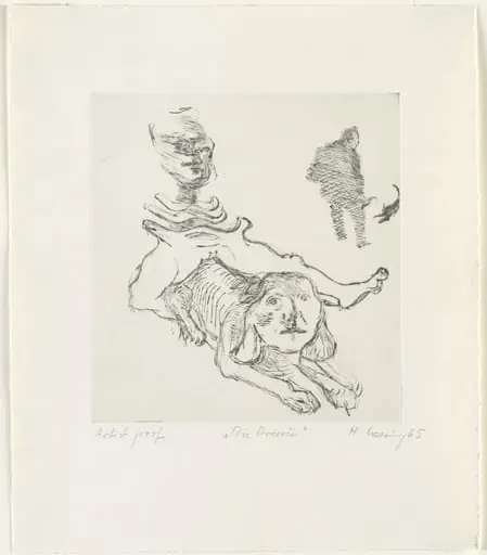 Untitled, by Maria Lassnig