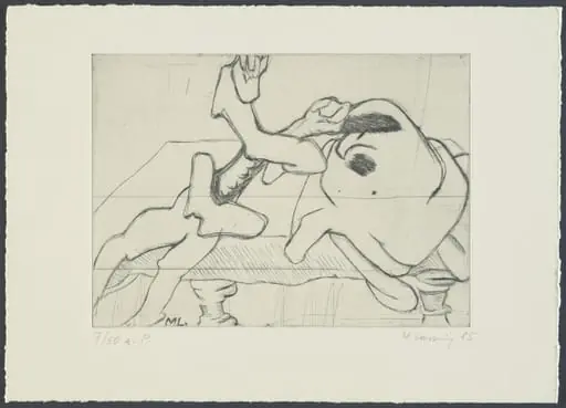 Untitled, by Maria Lassnig