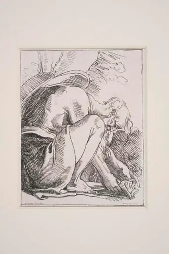 St Jerome Kneeling