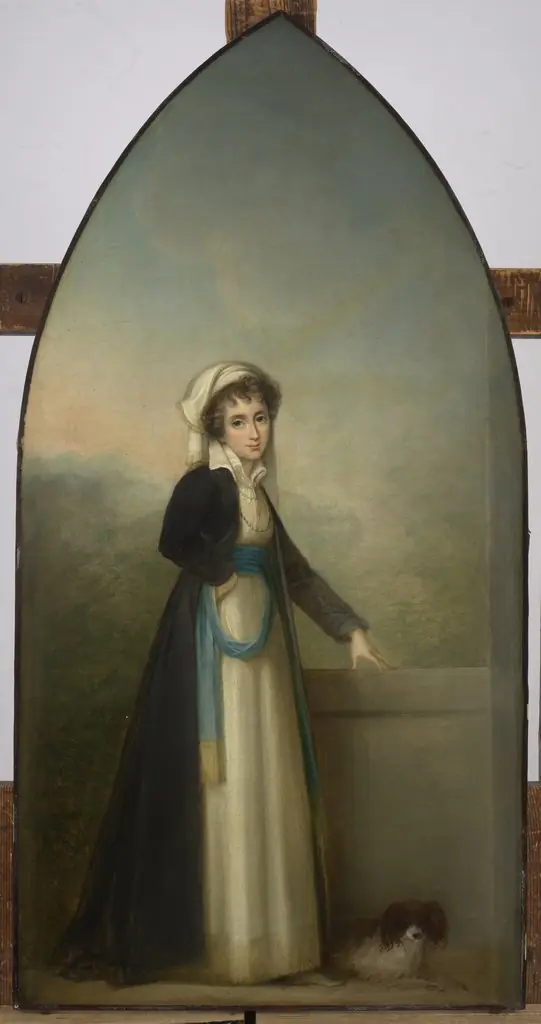 Portrait of Izabela née von Flemming, Princess Czartoryska (1746–1835), by Maria Louisa Catherine Cecilia Cosway