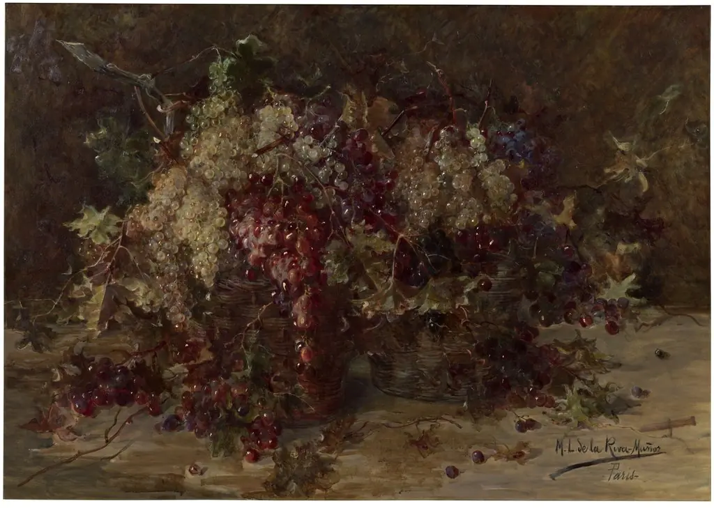 Uvas de España, by María Luisa de la Riva y Callol-Muñoz