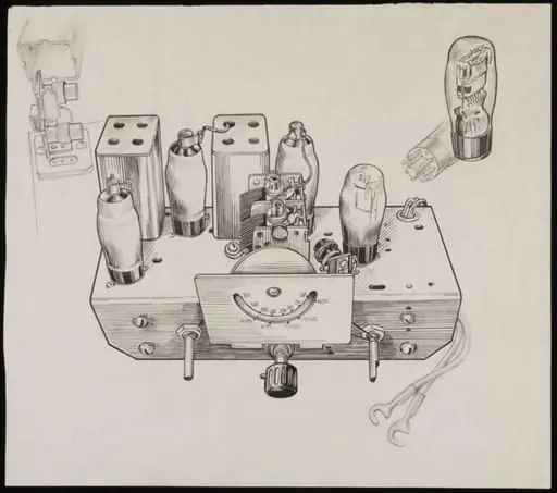 Interior of a Murphy Radio, by Maria Luiza de Azevedo Amaral