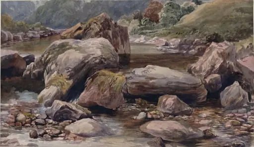 Bed of a Stream, by Maria Martineau