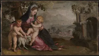 Maria med Jesus og Johannes
