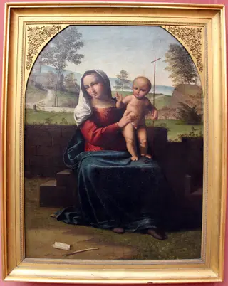 Maria mit dem segnenden Kind