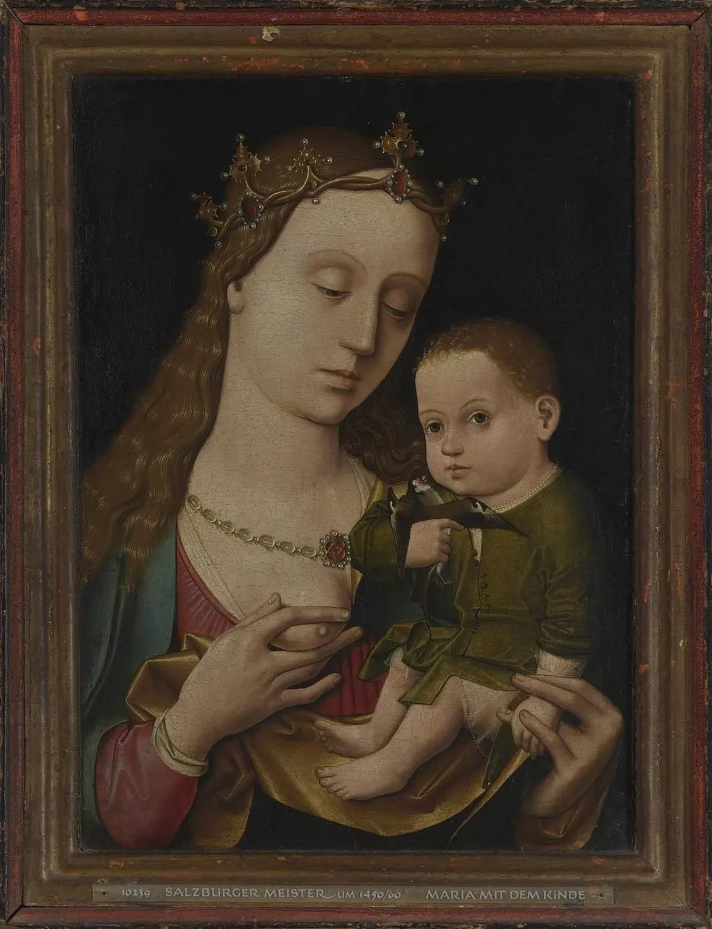 Maria mit Kind, unspecified, 1455