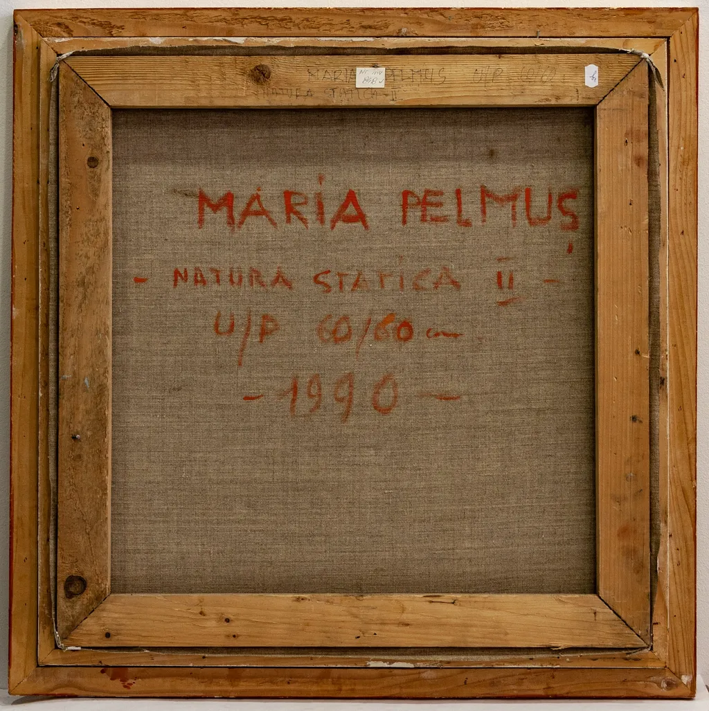 Natură statică, by Maria Pelmuș, unspecified, 1990