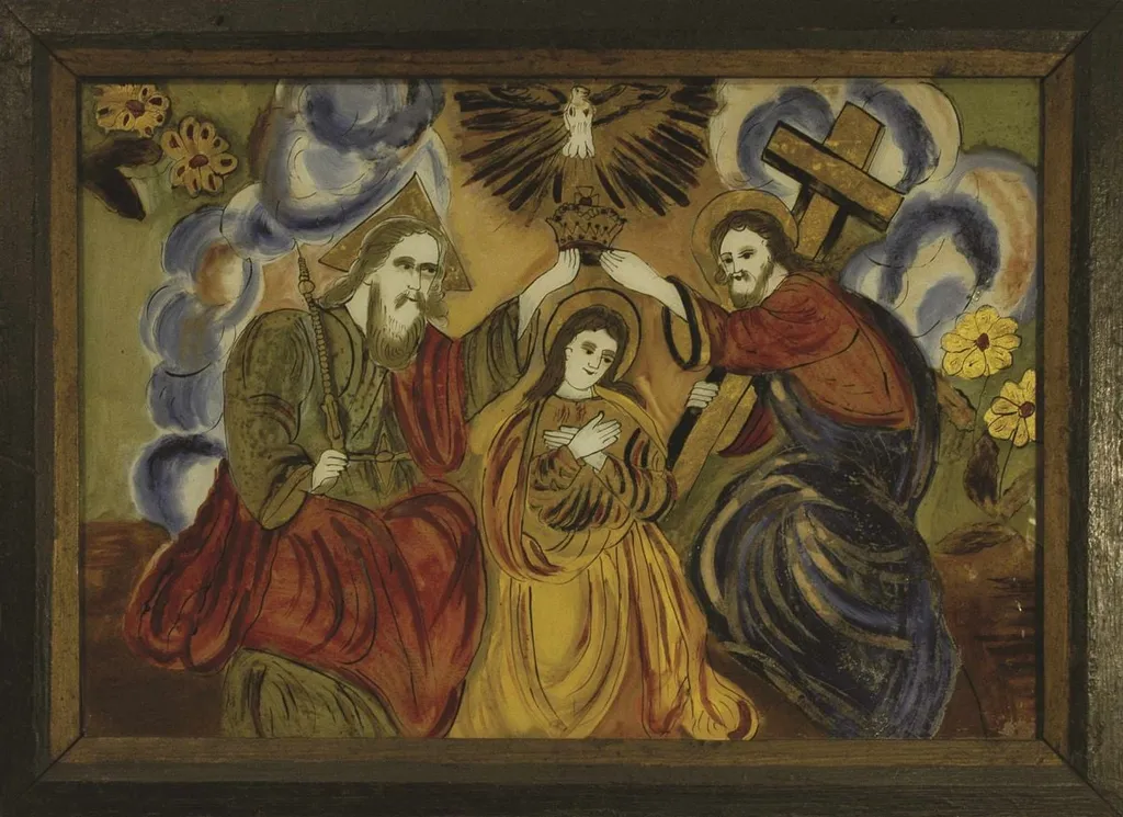 Încoronarea Fecioarei, by Maria Prodan