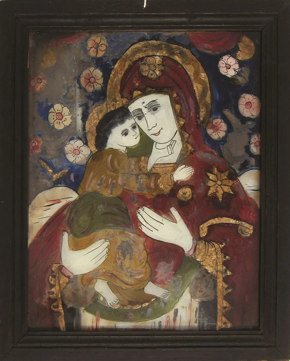 Maica Domnului cu Pruncul, by Maria Prodan