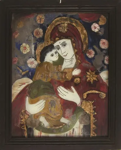 Maica Domnului cu Pruncul, by Maria Prodan