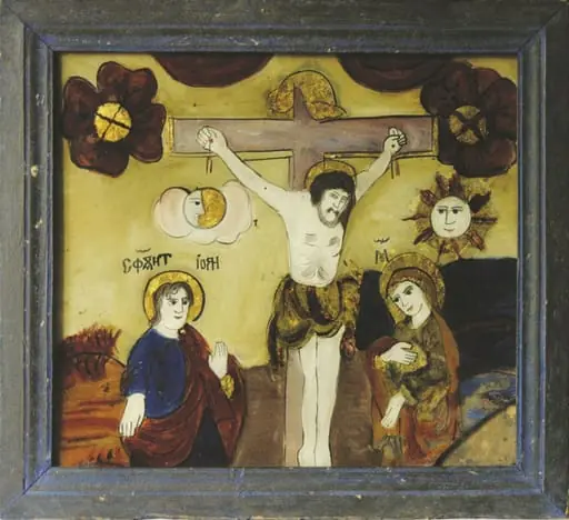 Răstignirea lui Iisus, by Maria Prodan